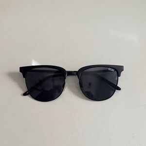 Quay Australia Matte Black Sunglasses